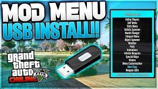 GTA 5 USB MOD MENU {FULL TUTORIAL} - NO JAILBREAK - ONLINEOFFLINE *2018*