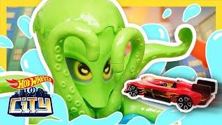 ГОРОД АТАКУЕТ ГИГАНТСКИЙ ОСЬМИНОГ  Свежие новости  @HotWheelsRussia +3