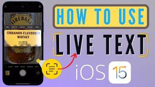 How to Use iOS 15 Live Text Mode on iPhone & iPad Copy Extract Scan Text from Image