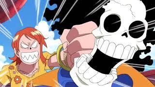 Brook Farts in Front of Nami. Funny English Version.