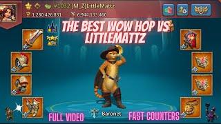 The Best WoW Hop I Had VS LittleMattz Full Video - Lords Mobile