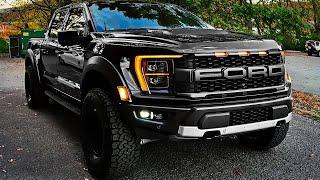 2023 Ford F-150 Raptor Black - interior and Exterior Details Wild Truck