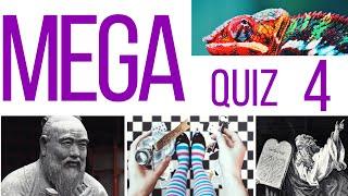 100 QUESTION MEGA QUIZ #4  The best 100 general knowledge ultimate trivia questions with answers
