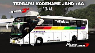 TERBARU    Share Kodename JBHD To SG Versi Final By MNRPC  Bus Simulator Indonesia