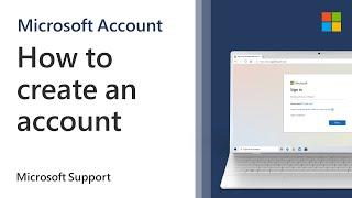 How to create a new Microsoft account  Microsoft