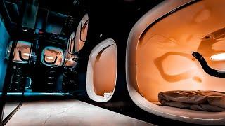 Japan’s MOST futuristic capsule hotel 9h Akasaka sleep lab and a MYSTERY sake bar???