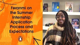 Feranmi on the Summer Internship  Penguin Books UK