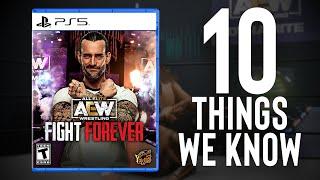 10 Amazing Things We Know About AEW Fight Forever Video Game