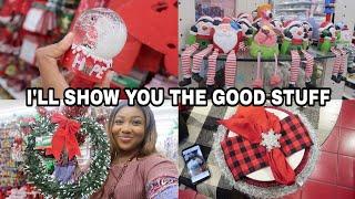 COME TO DOLLAR TREE & PIER 1 WITH ME $1.00 Kitchen Christmas Decor vlogmas day 7