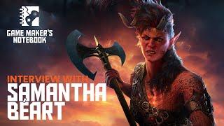 Baldurs Gate 3 Actor Samantha Béart  The AIAS Game Makers Notebook Podcast