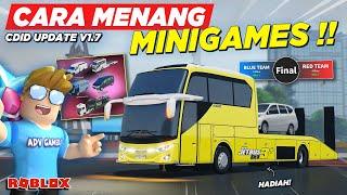 CARA CEPAT MENANG MINIGAME DAPAT HADIAH BUS TOWING SPESIAL  REVIEW CDID UPDATE V1.7 - Roblox