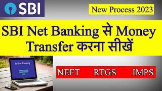 SBI Net Banking Money Transfer  NEFT RTGS IMPS