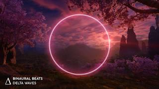 DREAM WAVES  Sleep Music Delta 2Hz Binaural Beats Insomnia Healing  Spring Ambience