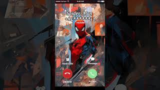 Mirror Spider-Man call me #spiderman #ytshort