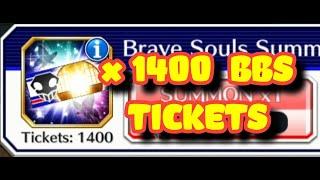 x1400 Brave Souls Summons Tickets Bleach Brave Souls