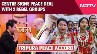 Tipra Motha Centre Signs Key Peace Deal With 2 Rebel Groups