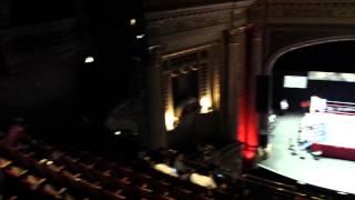 The Majestic Theatre Dallas setup for Boxing