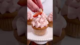 Satisfyingly Sweet Gluten Free Strawberry Cupcakes