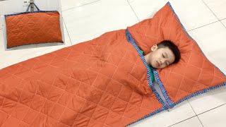  How to sew a simple and neat travel sleeping bag How to sew a simple and neat office sleeping bag