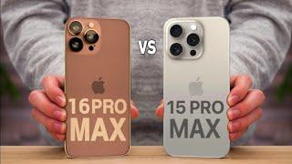 iPhone 16 Pro Max vs iPhone 15 Pro Max