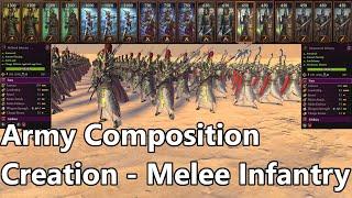 Melee Infantry - Campaign Army BuildingTotal War Warhammer 3