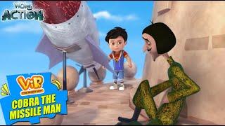 Vir The Robot Boy New Episodes  Cobra The Missile Man  Hindi Kahani  Wow Kidz Action