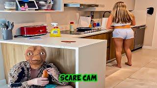 BEST SCARE CAM Priceless Reactions 2024#55  Funny Videos TikTok  CoCo Scare Cam 