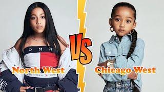 North West Vs Chicago West Kim Kardashians Daughters Transformation  From Baby To 2023