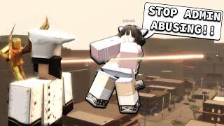 Admin Abusing In Criminality..  ROBLOX