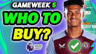 GAMEWEEK 5 BEST PLAYERS TO BUY Fantasy Premier League 202425