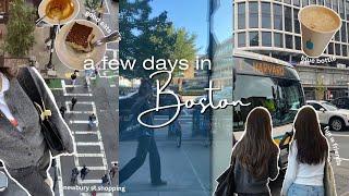 Digital Diaries  exploring boston vlog shopping in newbury cafes little italy