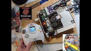 Dreamcast Mod with GDEmu PicoPSU CMOS Battery Upgrade and HDMI Link Cable