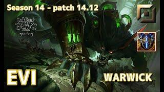 【JPサーバーGM】SHG Evi ワーウィックWarwick VS カミールCamille TOP - Patch14.12 JP Ranked【LoL】