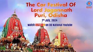 LIVE - The Car Festival Of Lord Jagannath  Day - 01  Rath Yatra  Puri Odisha  Part -02