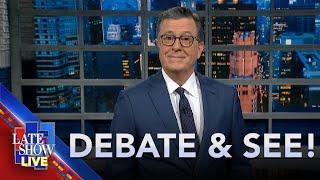 LIVE Monologue Harris Gets Under Trumps Skin  Eating Cats And Dogs  Taylor Swifts Endorsement