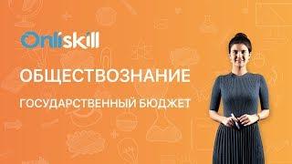 Обществознание 8 класс  Государственный бюджет