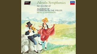 Haydn Symphony No. 86 in D Major Hob. I86 - 3. Menuet. Allegretto