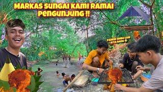 NIKMATNYA AYAM RICHEESE BAKAR TORBUT 3 KG SAMBIL SERU SERUAN BARENG WARGA DI SUNGAI VIRAL