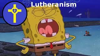 Christian Branches and Denominations portrayed by SpongeBob