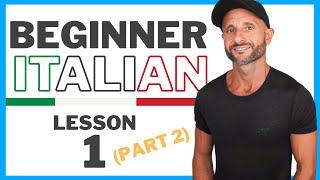 Beginner Italian Course Lesson 1 Part 2 - Is it easy to learn Italian?