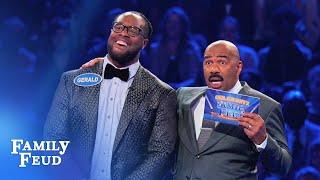 Gerald McCoy & Stefon Diggs play Fast Money  Celebrity Family Feud