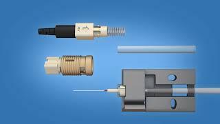 Installing the AFL splice-on FuseConnect ST connectors on 900 micron tight-buffered fiber