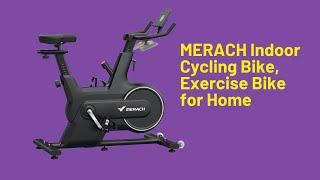 MERACH Indoor Cycling Bike Exercise Bike for Home with Magnetic Resistance