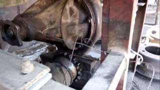 HOMEMADE CEMENT MIXER USING CARs REAR AXLE