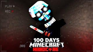 I Spent 100 Days in the CREEPIEST MOD in Hardcore Minecraft... Heres What Happened FULL MOVIE