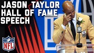 Jason Taylors Hall of Fame Speech  2017 Pro Football Hall of Fame  NFL