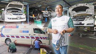 Bengkel Luar Biasa Lori & Ambulans Pun Hantar Repair di Sini Kisah Inspirasi Anak Pekebun Getah