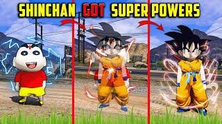 GTA 5  Shinchan Got Super PowersTo Protect World PART-1 Full Fun #gta5 #rampageboy #bommalu