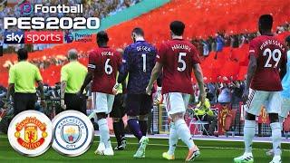 PES 2020 Amazing Realistic Manchester Derby  DLC 8.0 + EvoWeb & GFX Graphic