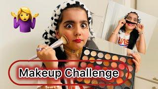 This is my first makeup challenge See in this video What Will Happened to Me  Zohra